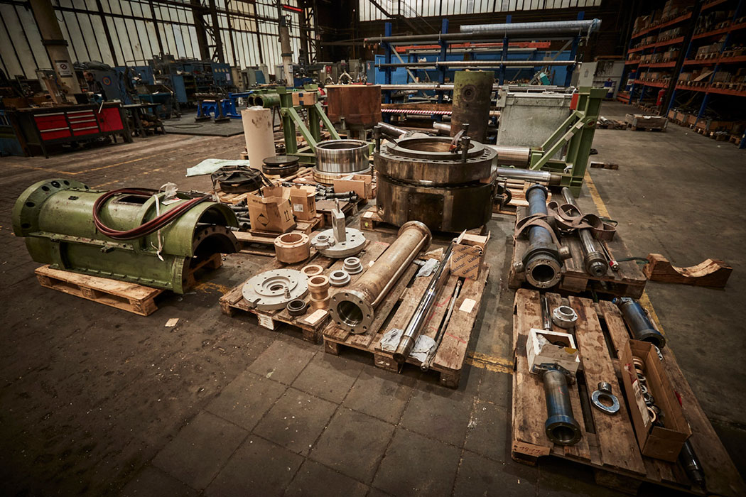 Bearbeitung von Maschinenbauteilen
