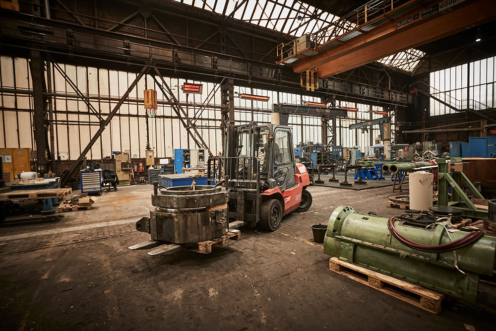 Komponenten für die Schwerindustrie
