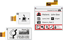 E-Paper-Displays mit Cloud-Content-Management