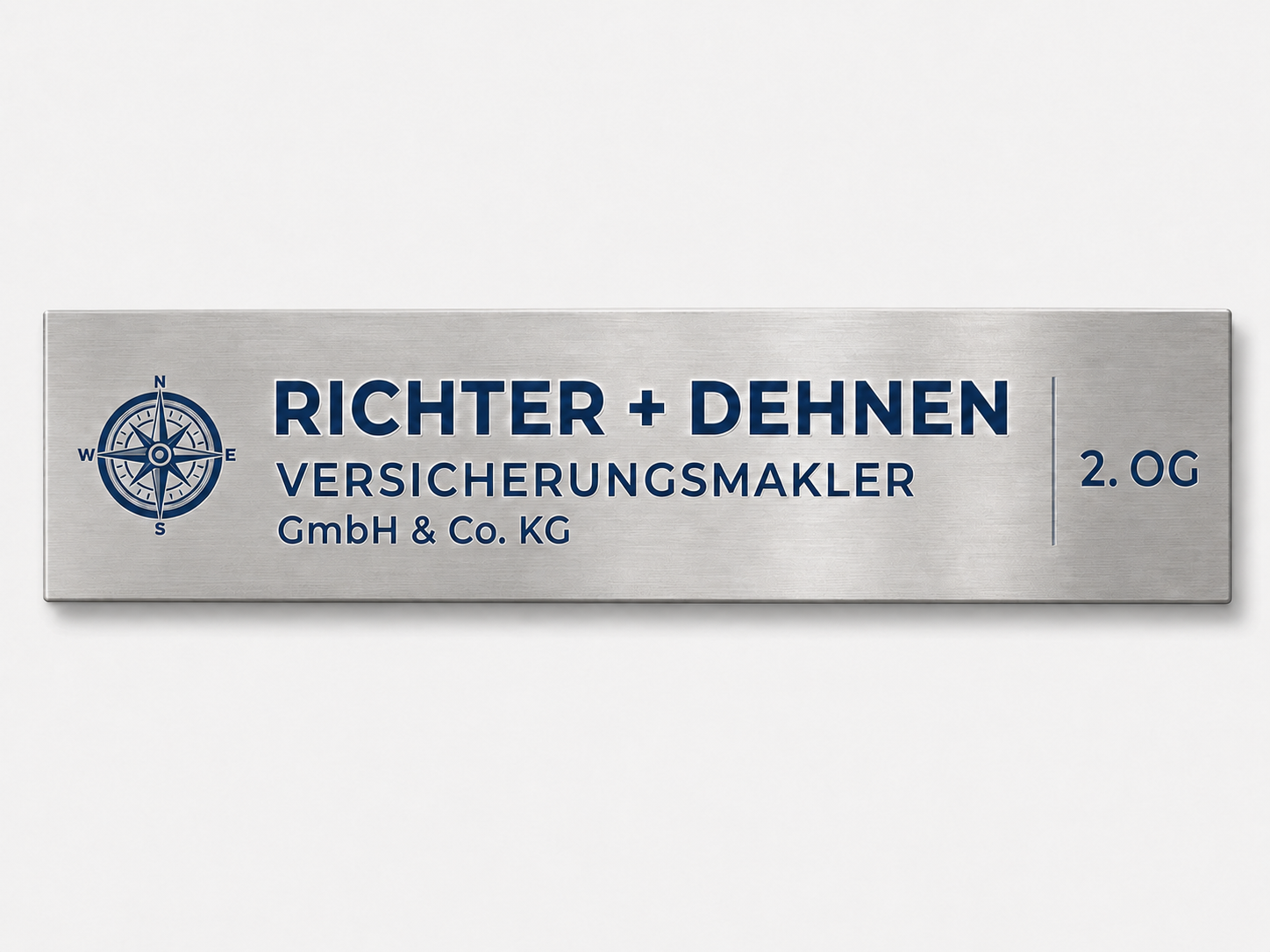Eingangsschild Richter + Dehnen