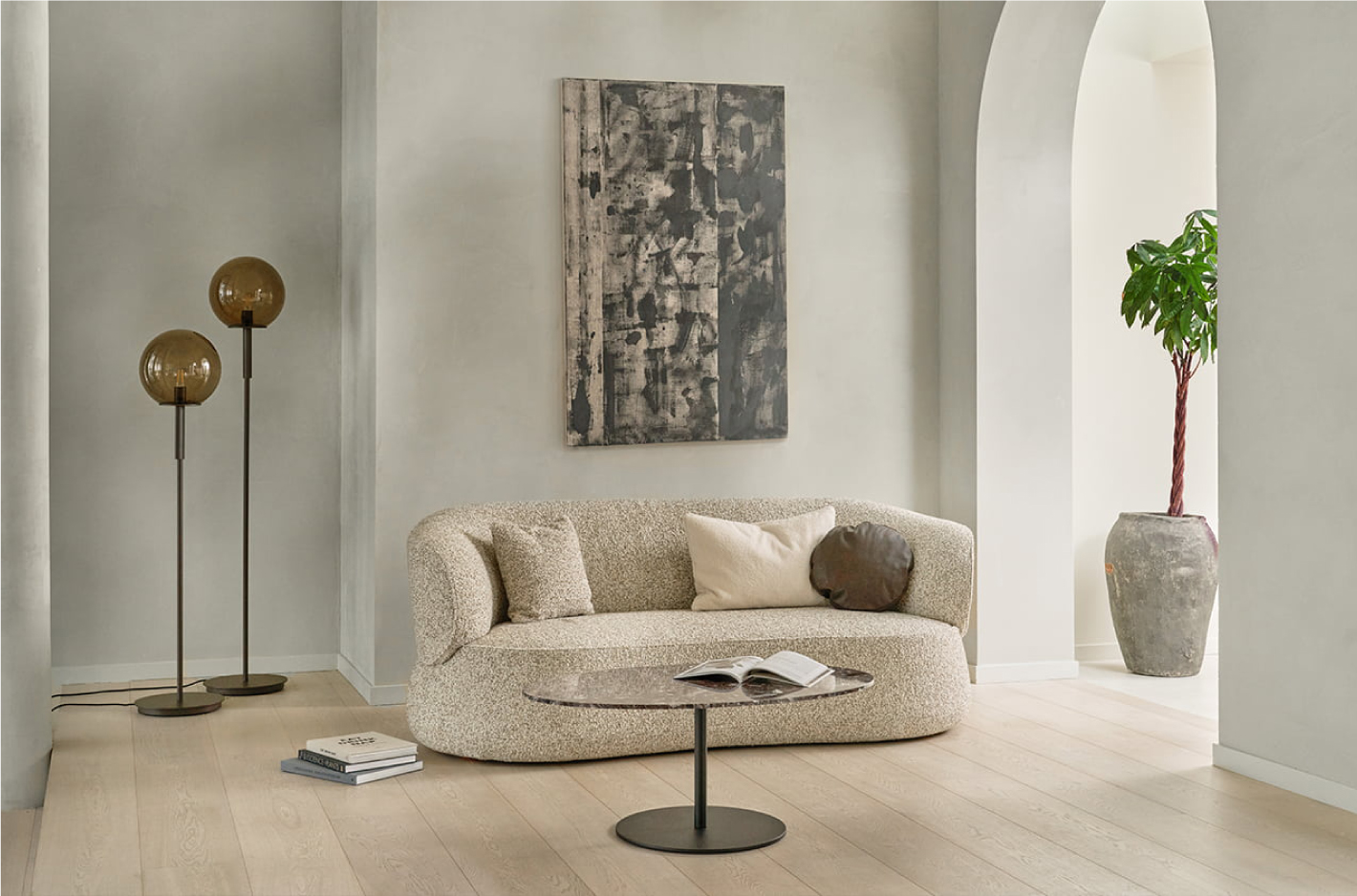 Upholstered furniture from the exhibition