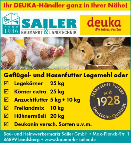 Deuka-Futtermittel-Sortiment