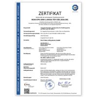 Konformitäts-Zertifikat (CoC)