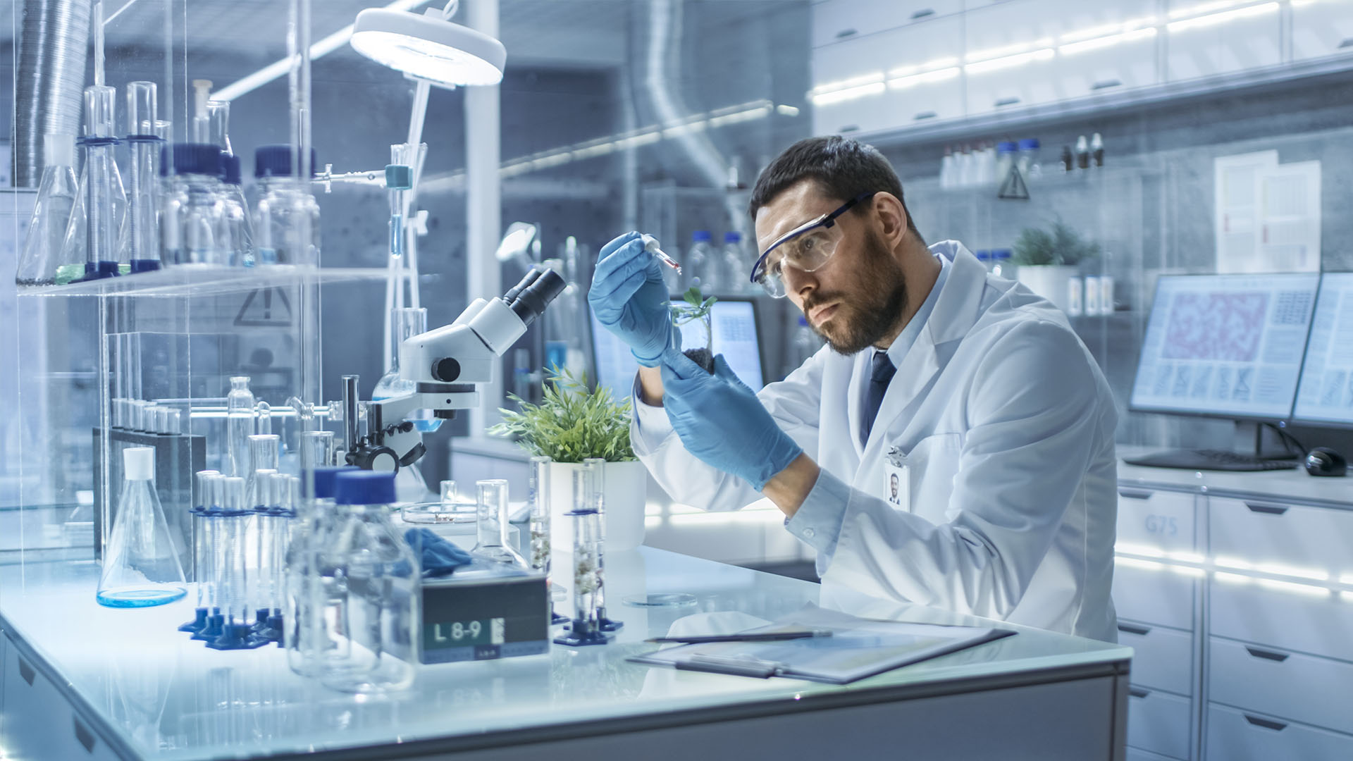 Laborprüfung der Produkte