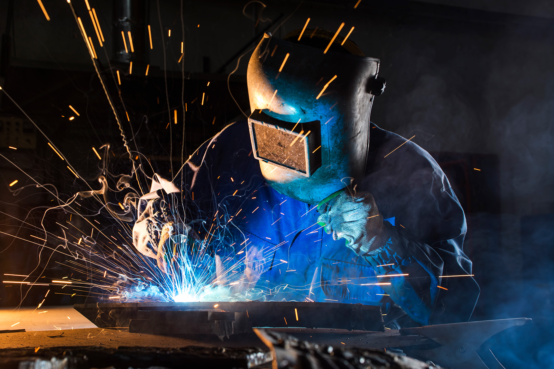 Geschweißte Metallkonstruktionen