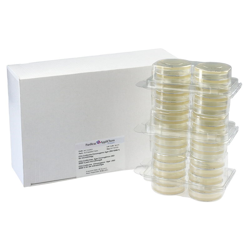 CCA Coliforms Chromogenic Agar (ISO 9308-1), fertig platierter Nährboden 55 mm