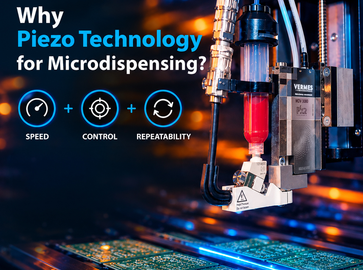 Piezo-Technologie für Microdispensing