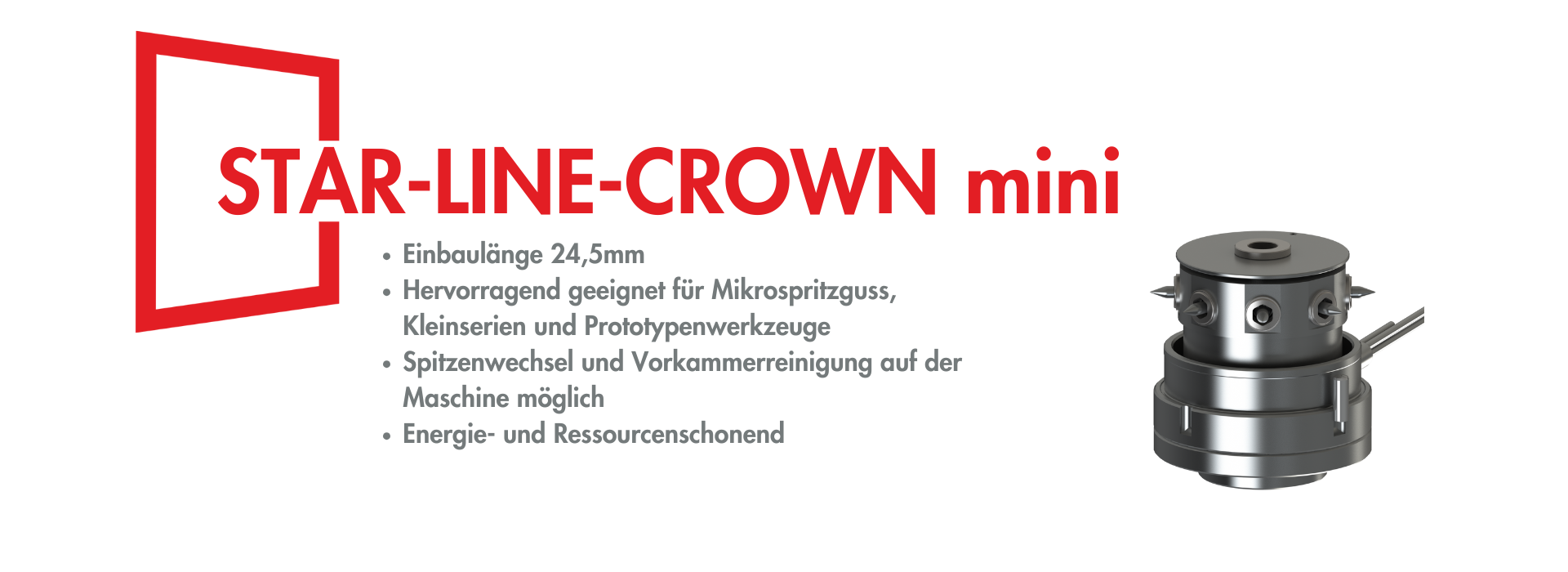 STAR-LINE-CROWN mini Düse