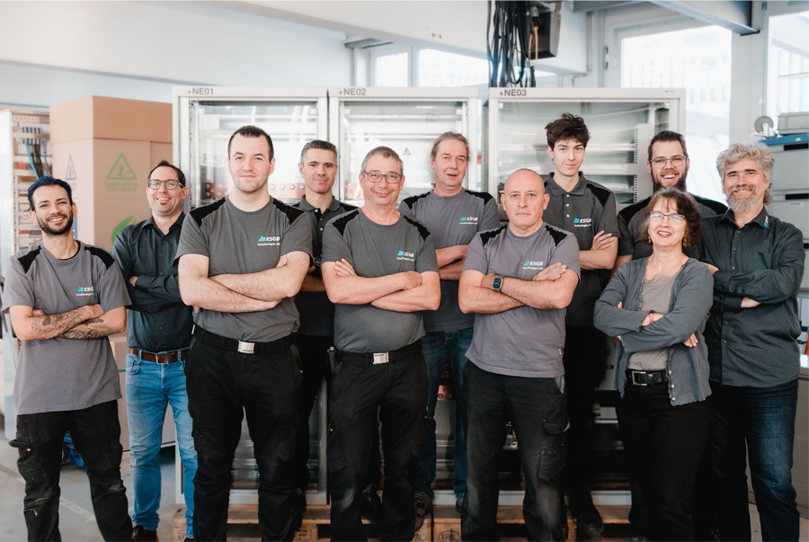 Team der ESGB Schaltanlagen AG