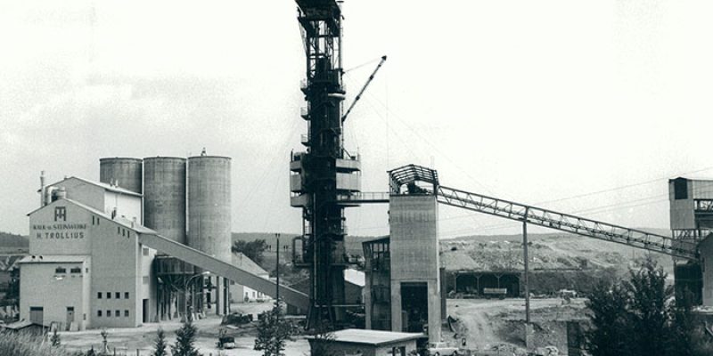 Kalkschachtofen 1964