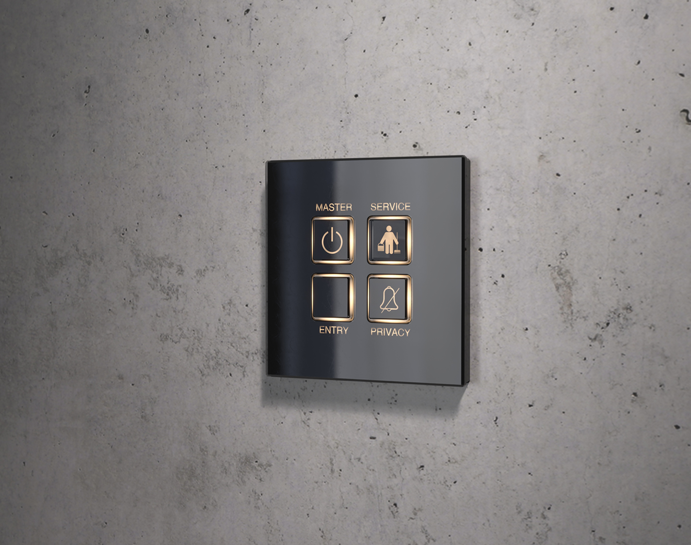Panel mit Symbolschiene