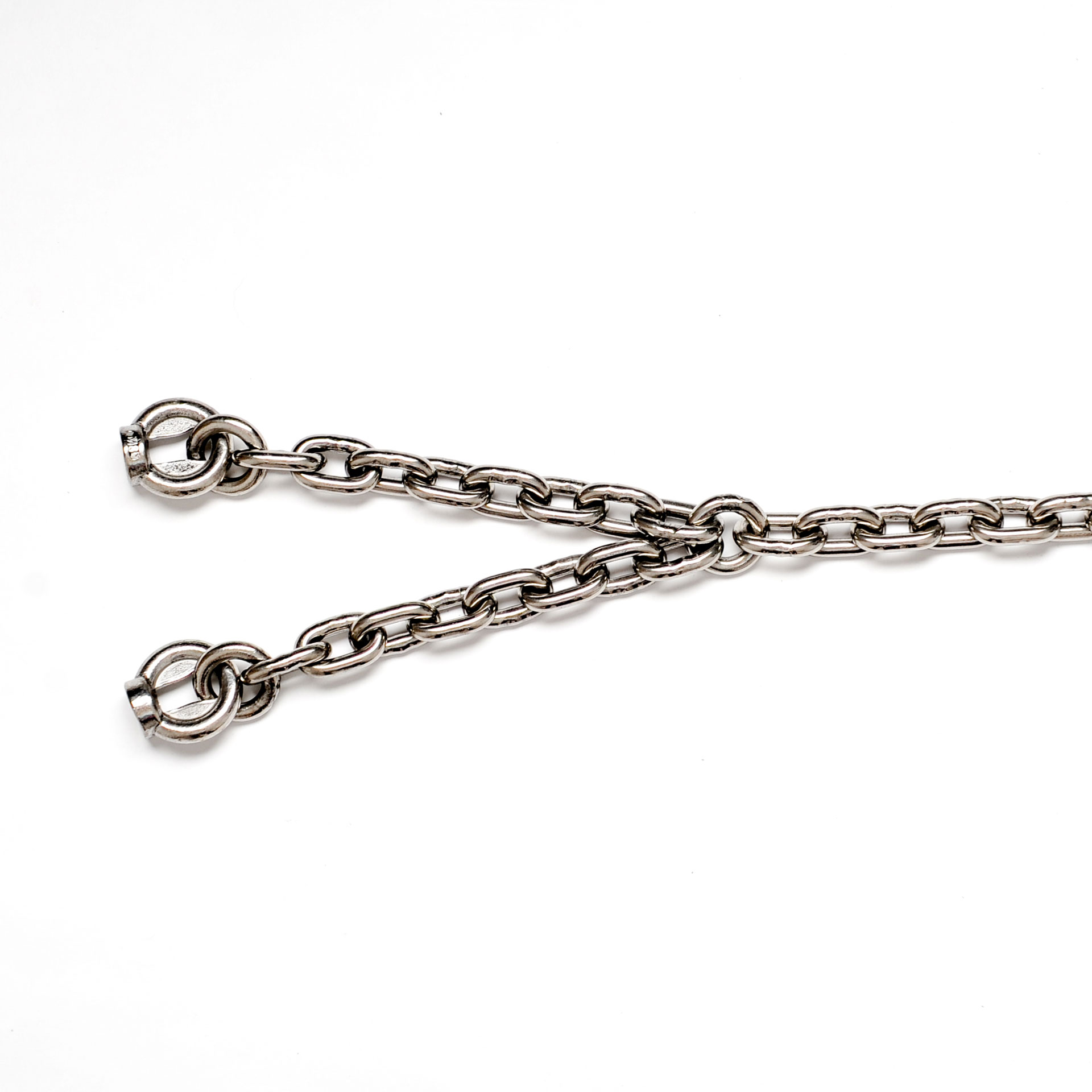 Niro-Schaukelkette 6 mm mit Ringmutter M8