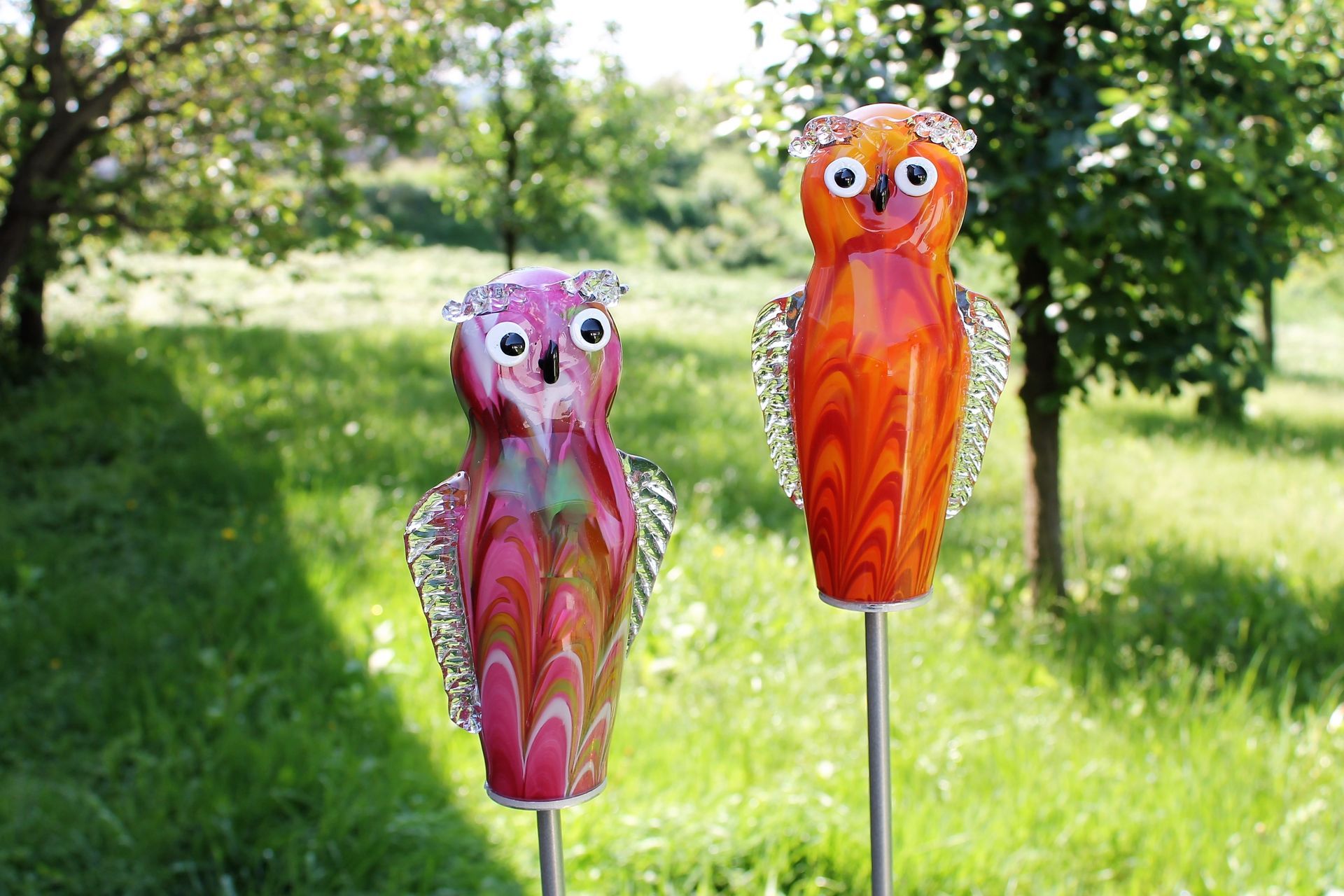 Glasfigur Eule (20 cm)