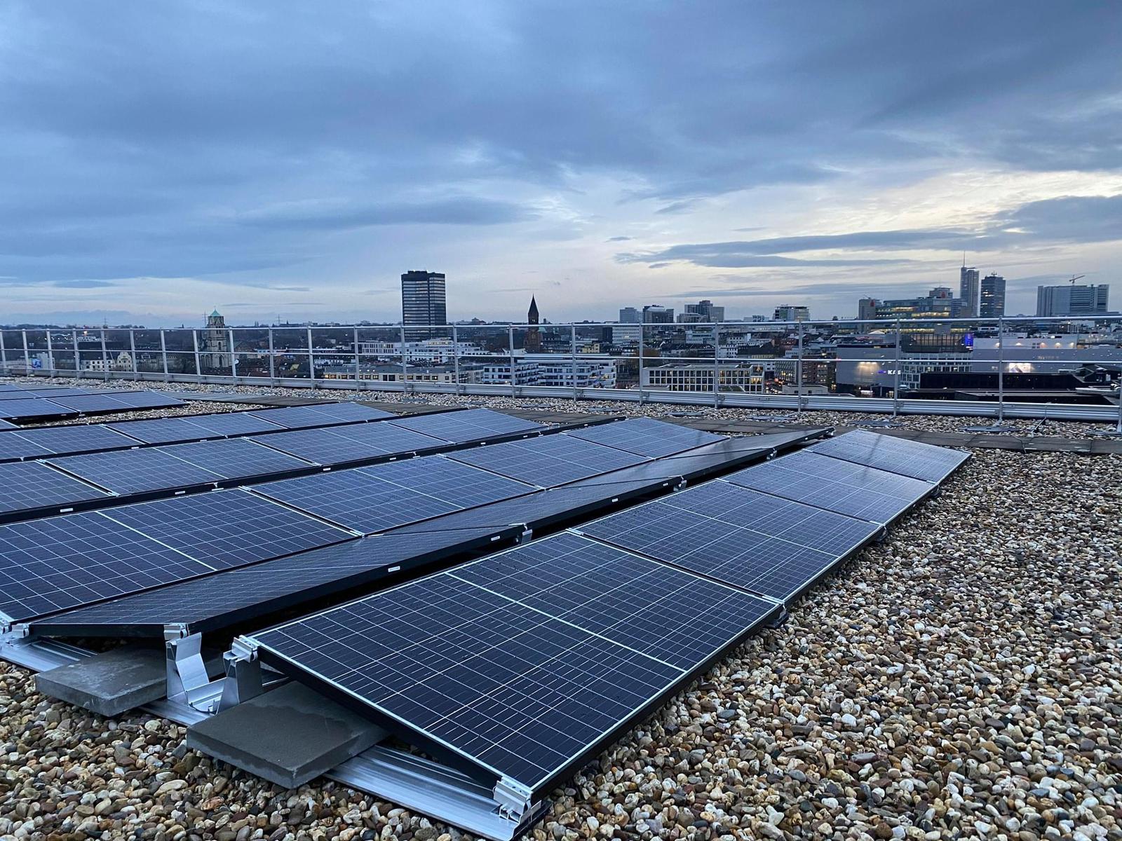 PV-Anlage Universitätsklinik Münster