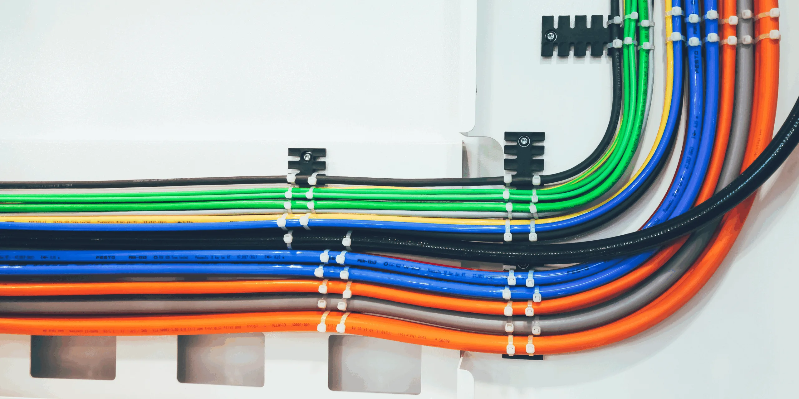 Flammgeschützte Kabel