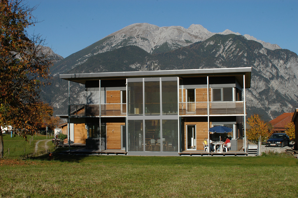 Modernes Haus mit ausgefallener Optik