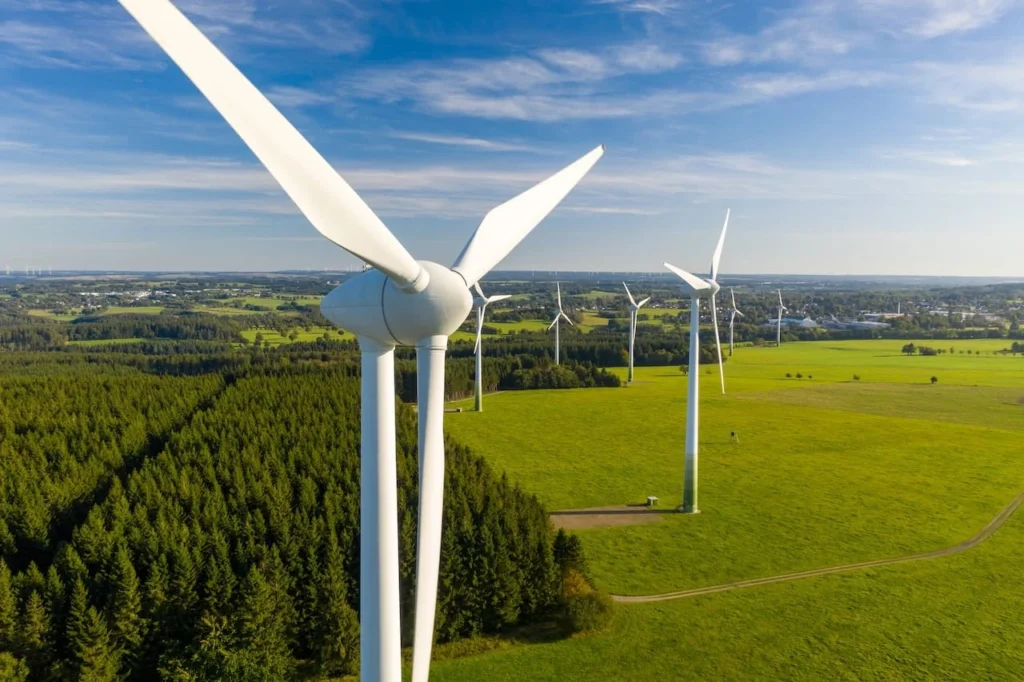 Wind and production facility Lower Saxony