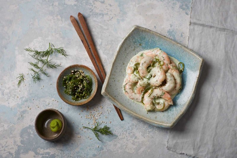 Gambas-, Shrimps- & Flusskrebssalate