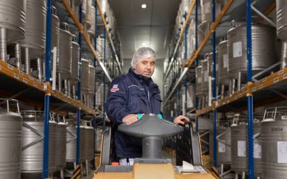 Milchverarbeitung in den Werken