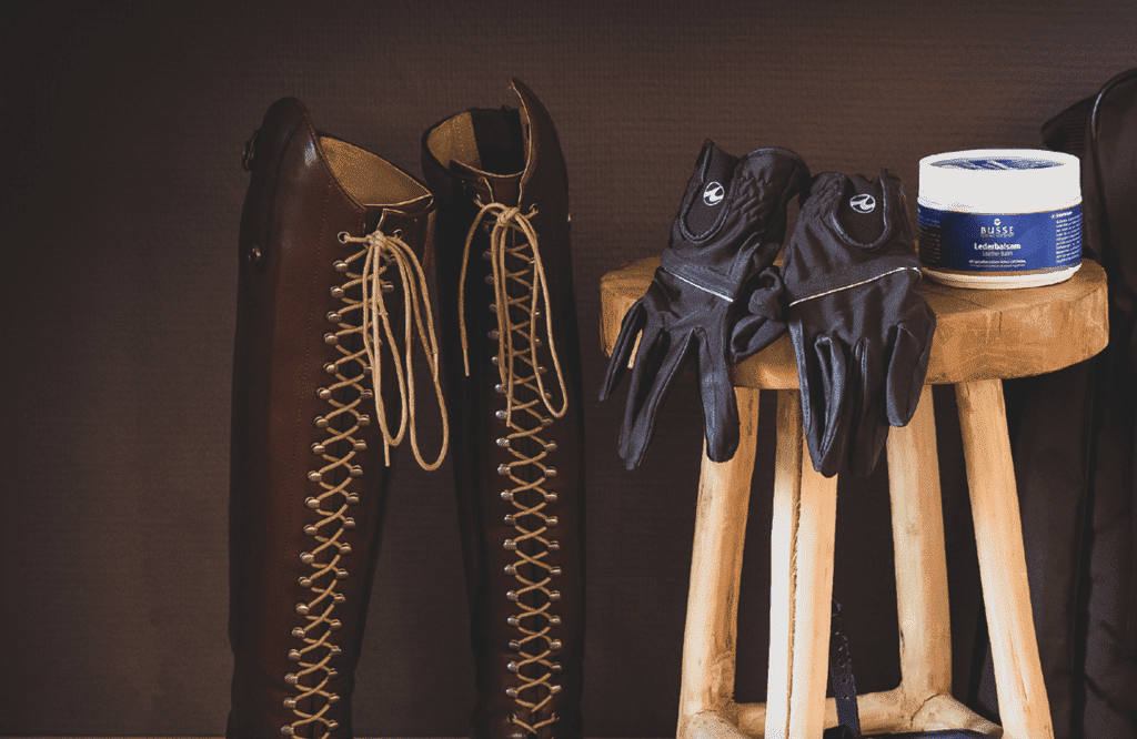 Reitstiefel und Lederpflege