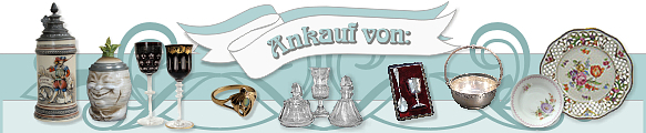 Ankauf von Antiquitäten, Silberwaren und Modeschmuck
