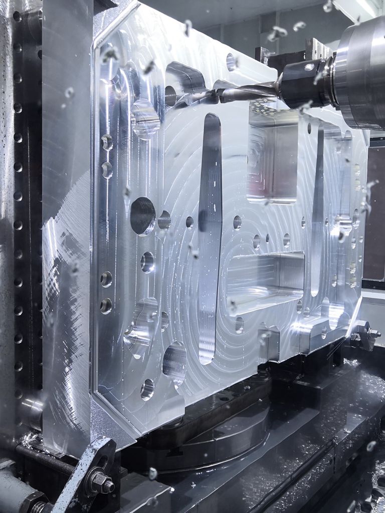 Vorrichtungsgrundplatte aus Aluminium