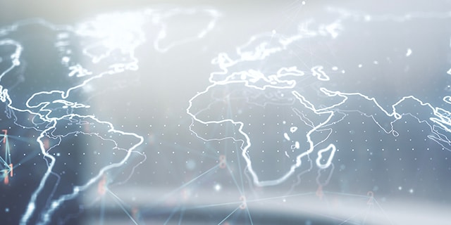 Globales Netzwerk der Vertriebs- und Servicezentren