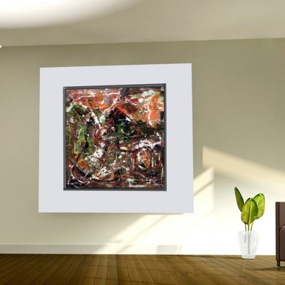 Kunstdruck „Perrumpere im Raum“