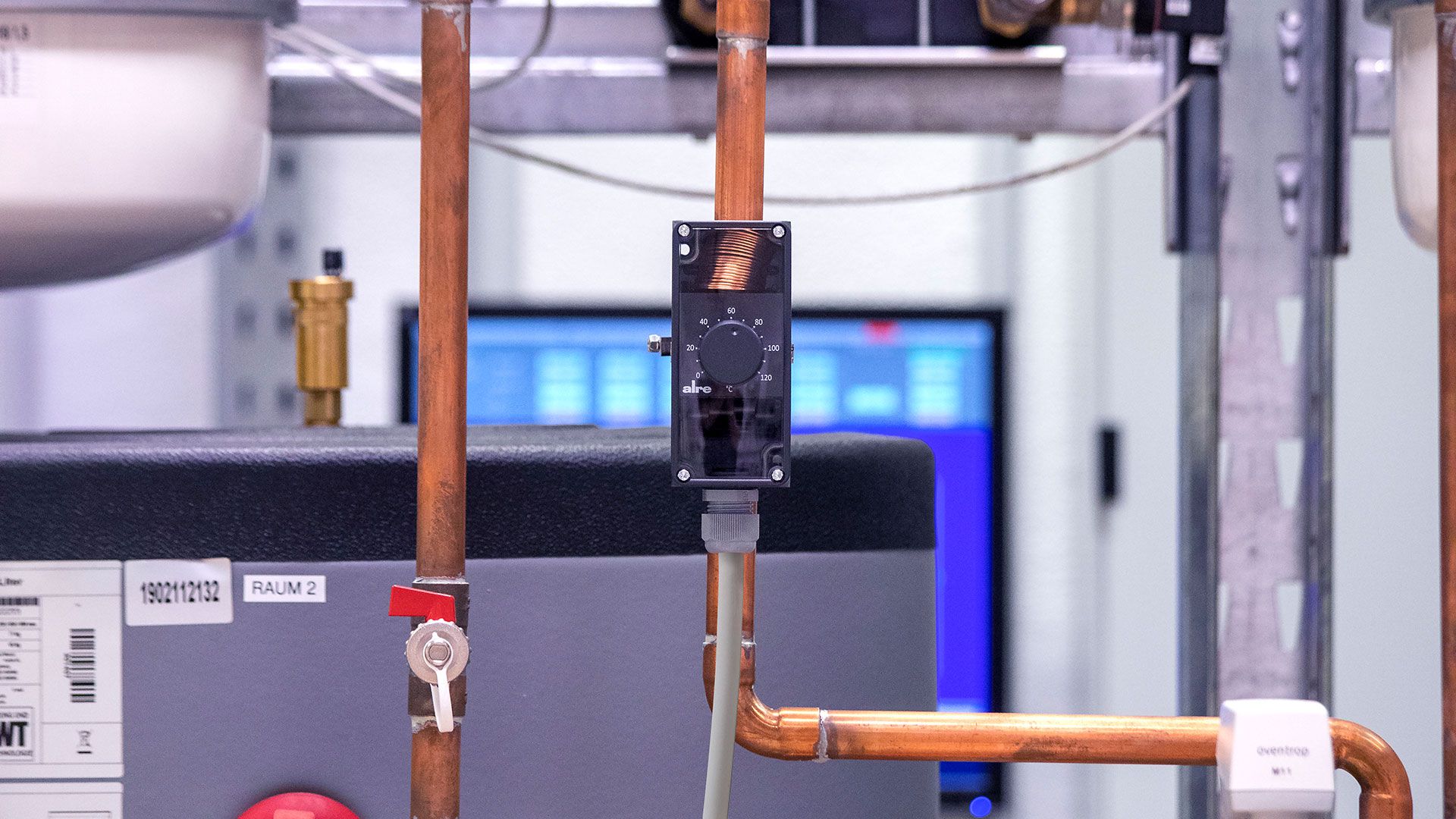 Temperaturregelung in technischer Anlage