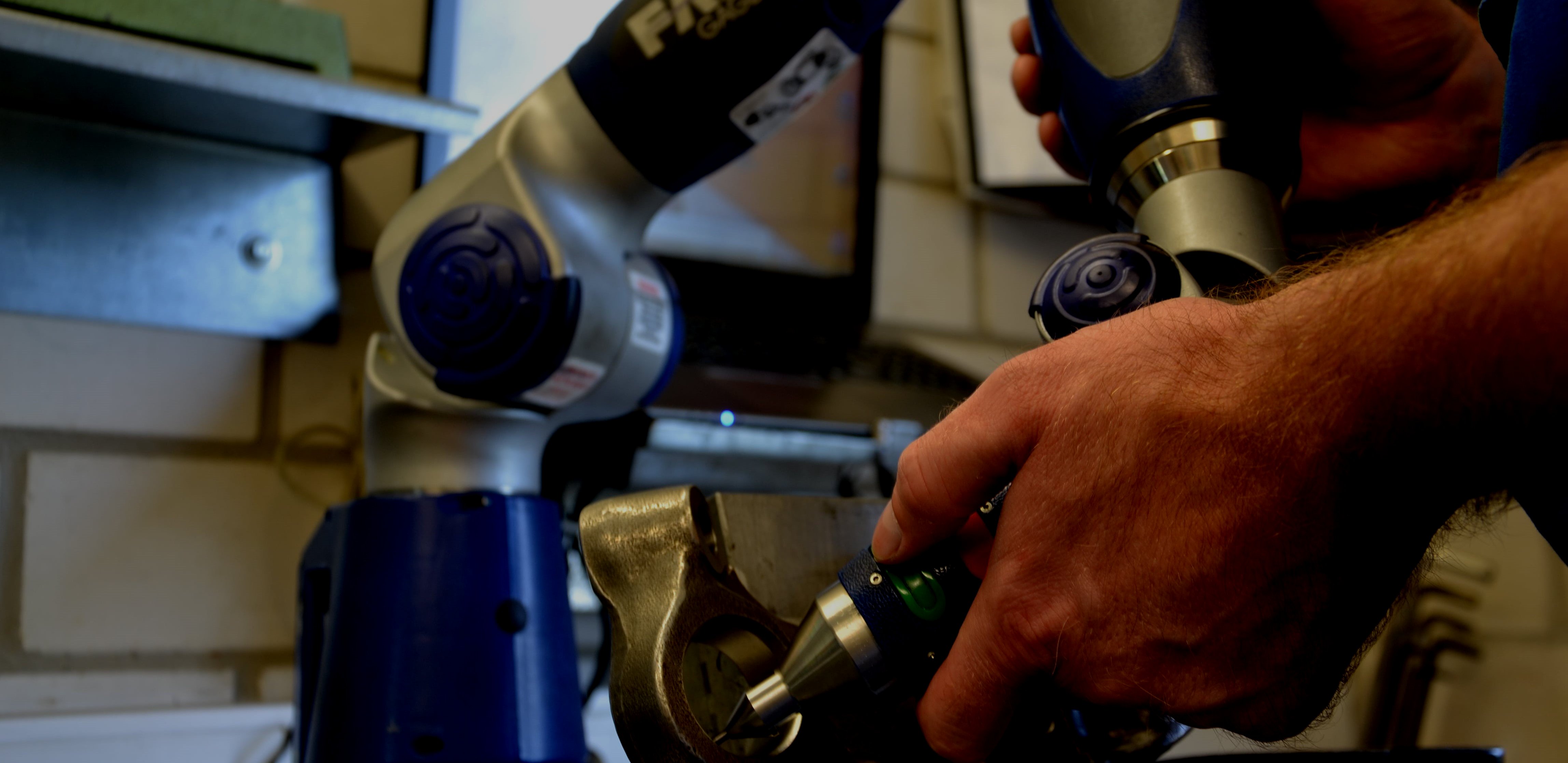 Messung mit Faro 3D-Messarm