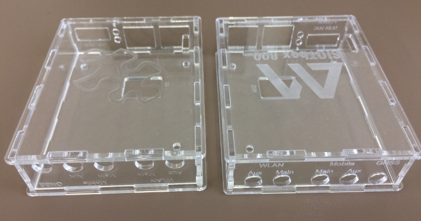 Gehäuse aus Acrylglas (PMMA)