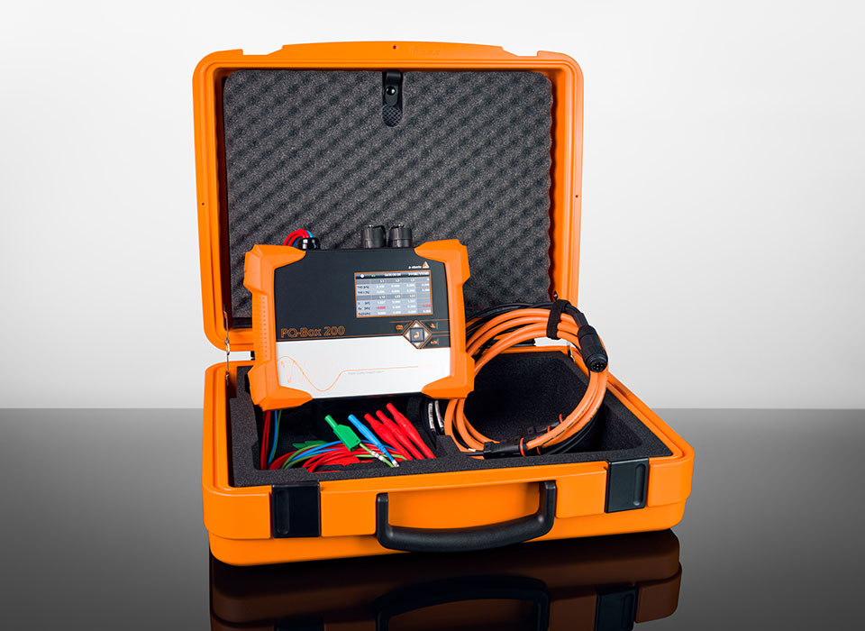 PQ-Box 200 – mobiler Netzanalysator & Transientenrekorder