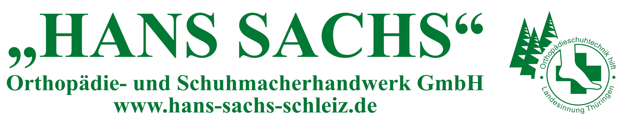 Logo "HANS SACHS" Orthopädie- und Schuhmacherhandwerk GmbH