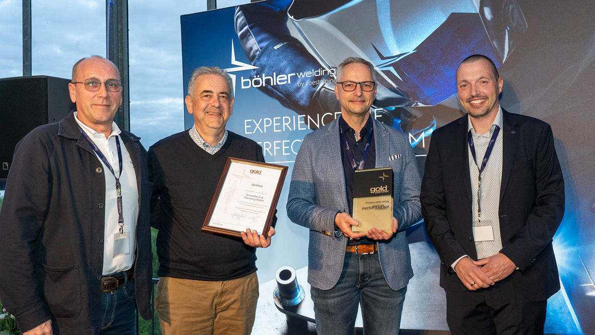 Böhler Welding Gold-Partner 2023/2024