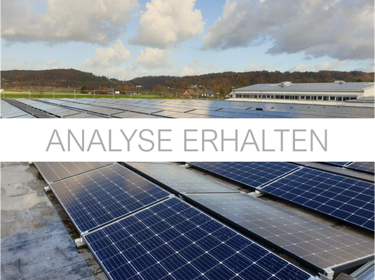 PV-Anlage auf Gewerbedach