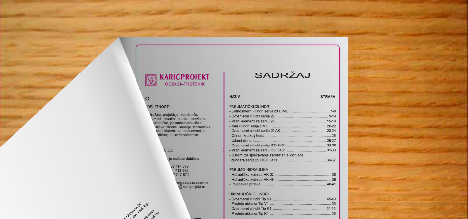 Zylinderkatalog