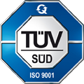 TÜV-Zertifikat ISO 9001:2015