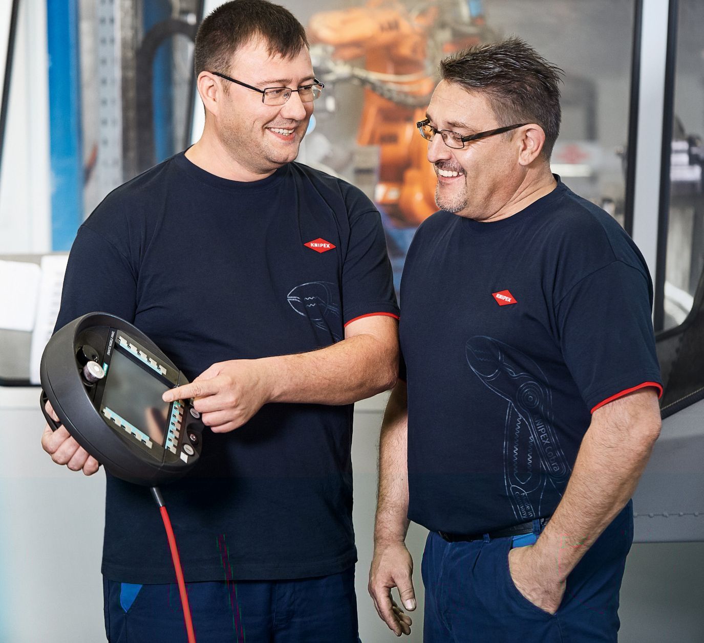 Maschinenbedienung in der Produktion