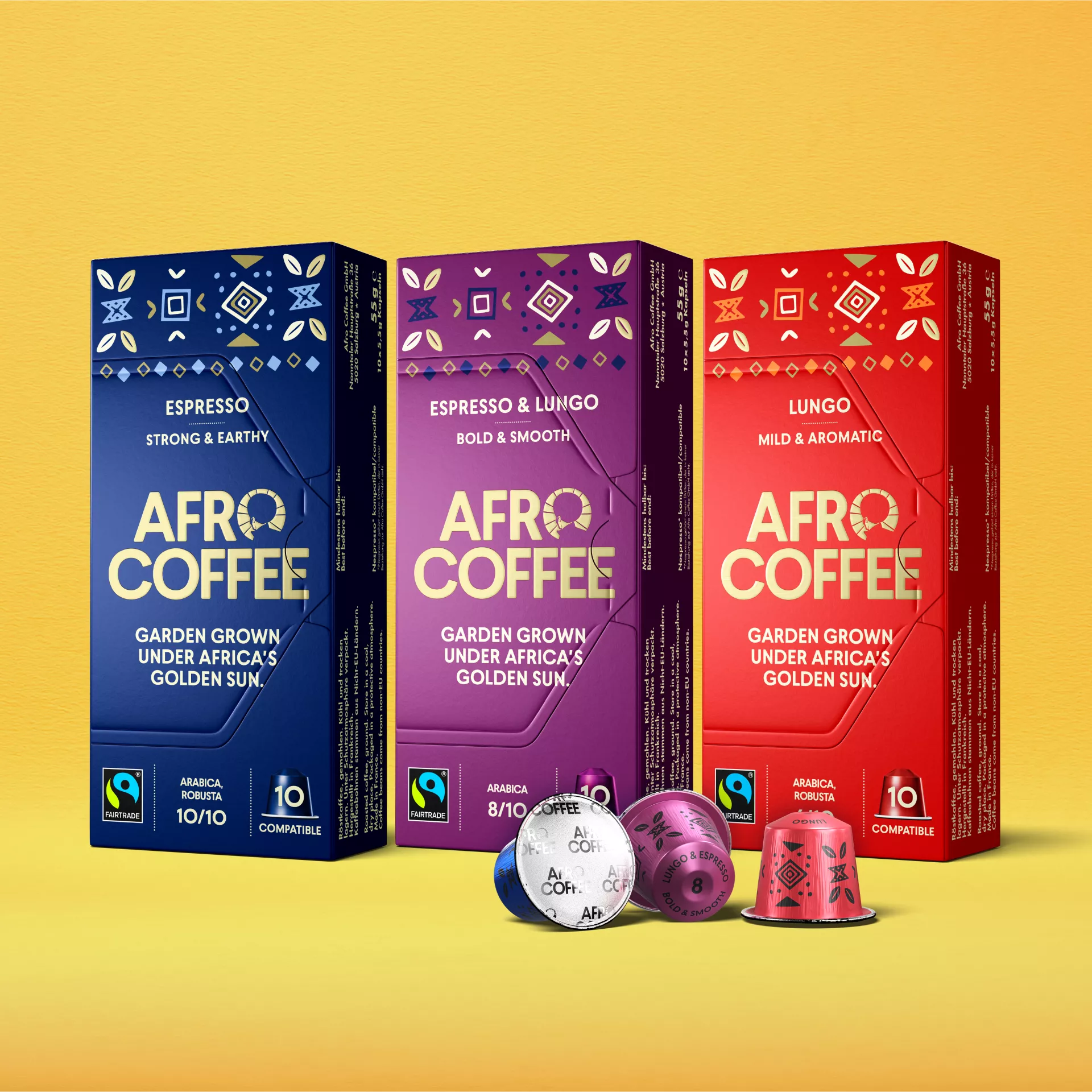 Kaffeekapseln Set, Bio & Fairtrade