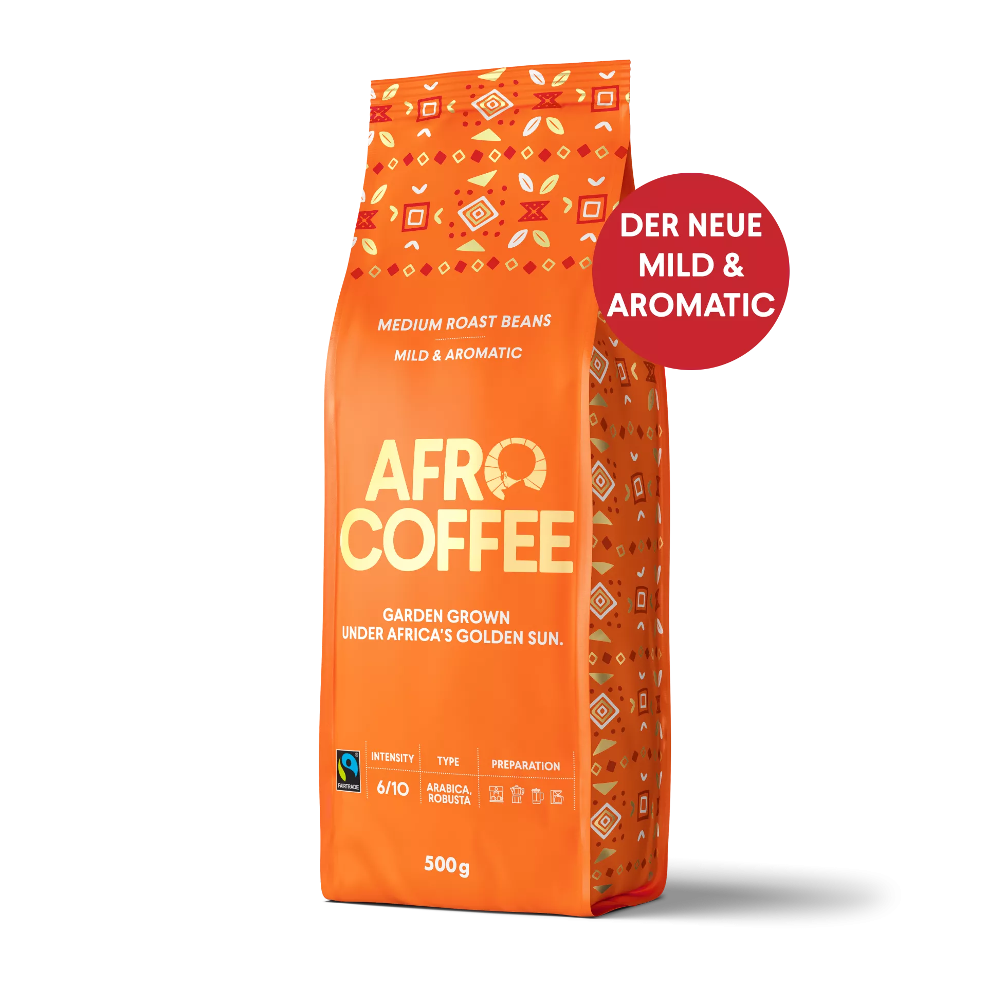 Kaffeebohnen 500g (Mild & Aromatic)