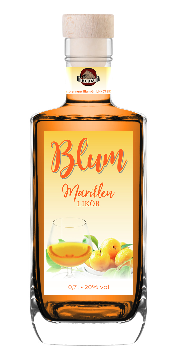 Marillenlikör mit Fruchtmark