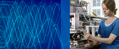 Cable system with testing equipment