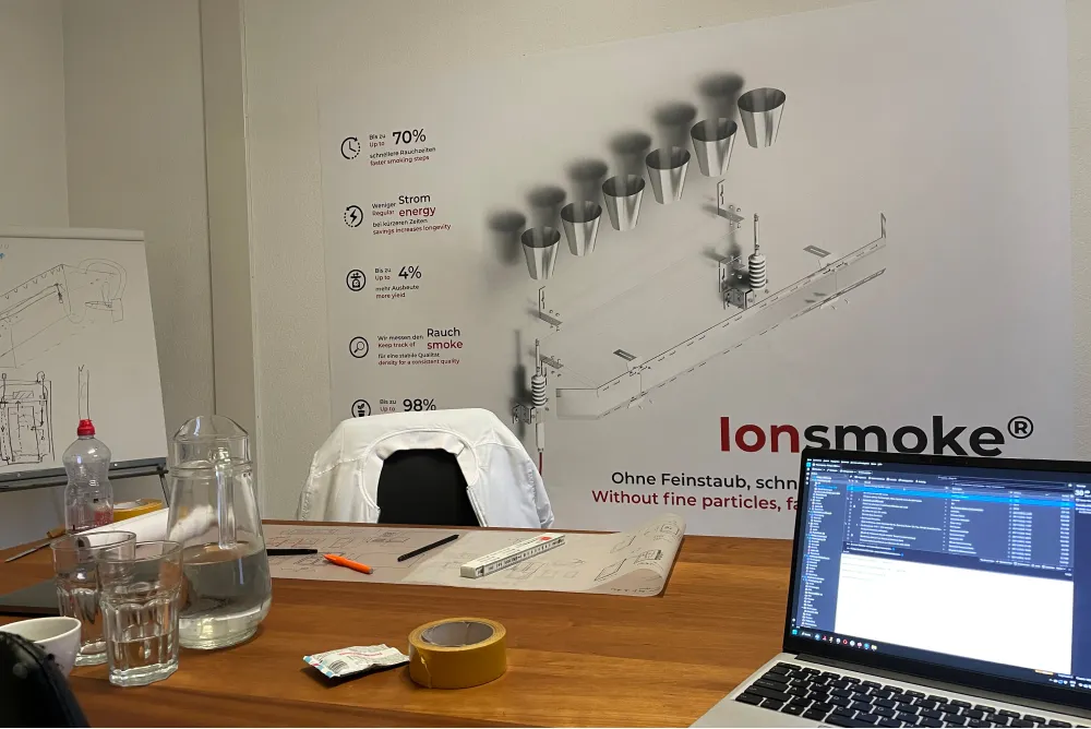 Entwicklungslabor bei EBSmoke