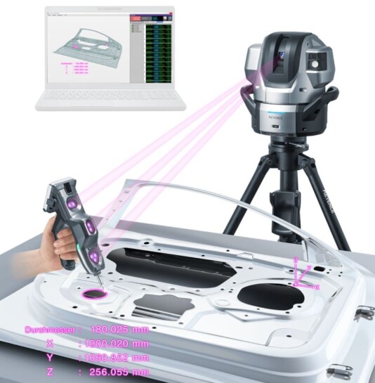 3D-Koordinatenmesssystem Keyence WM 3000
