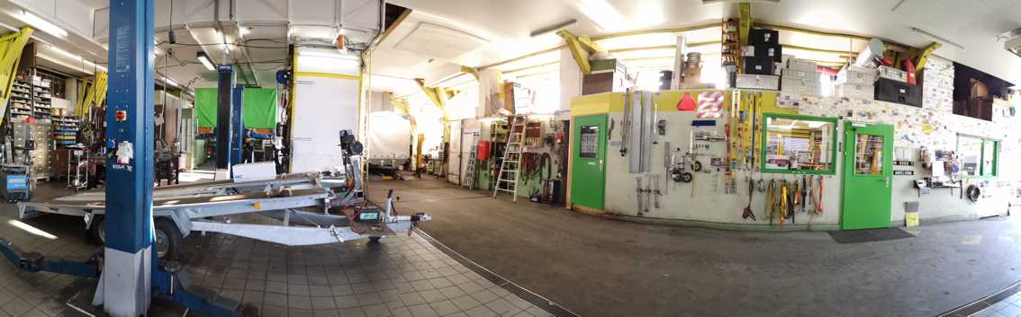 Geschützte Werkstatt (geschweißt, feuerverzinkt)