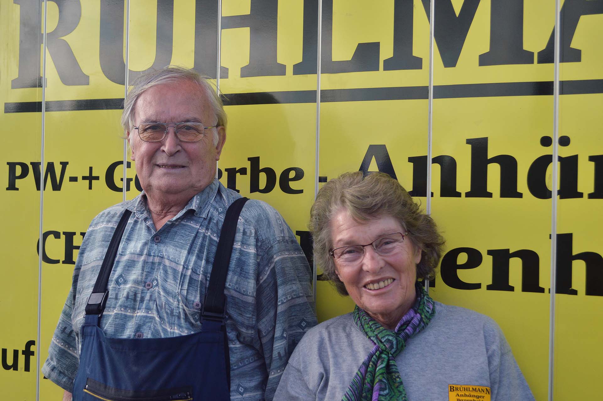 Gründer Otto und Sylvia Brühlmann