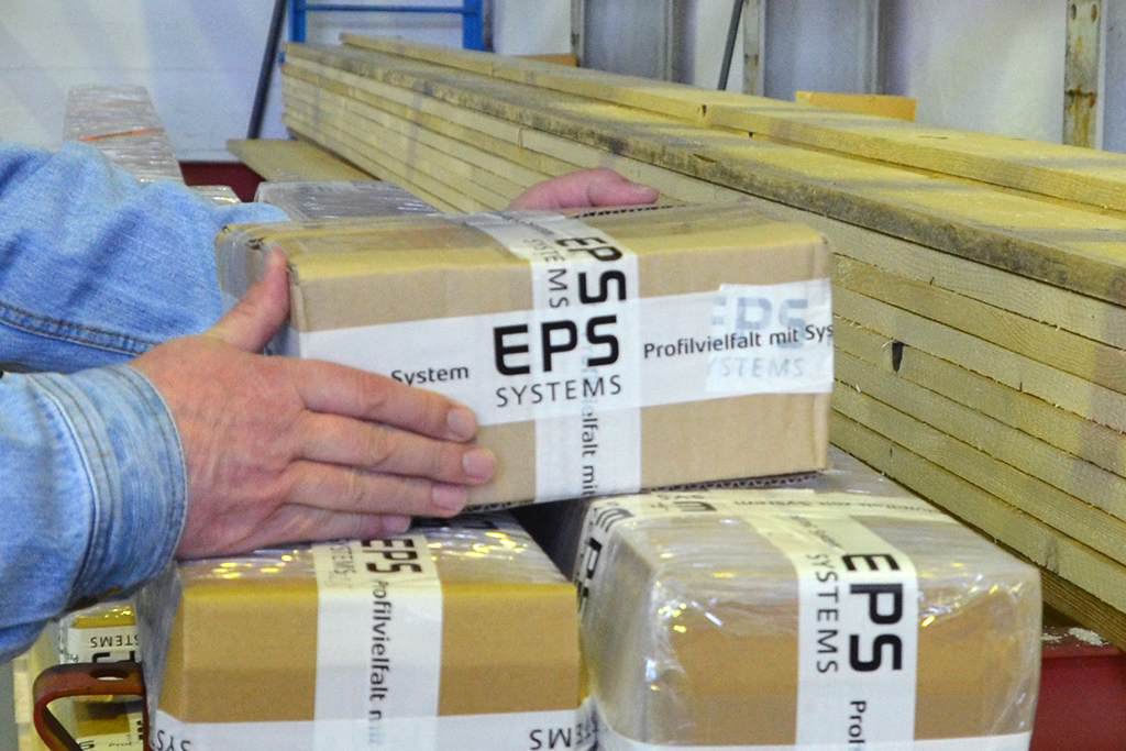 Verpackung und Transport