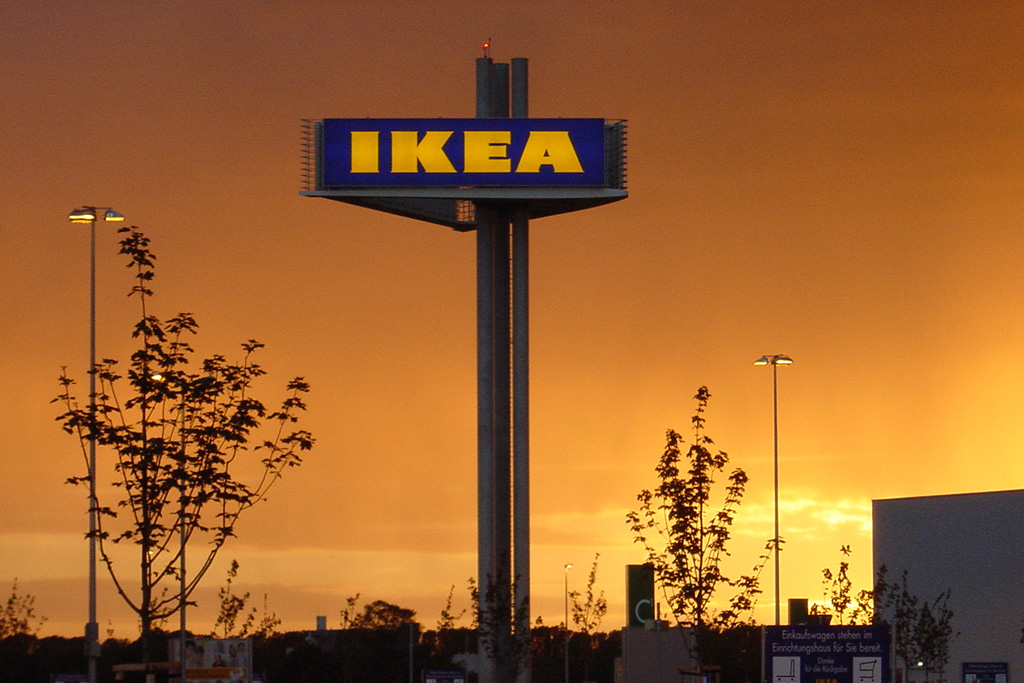 Werbeturm IKEA