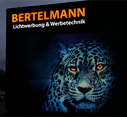 Leuchtgehäuse Bertelsmann