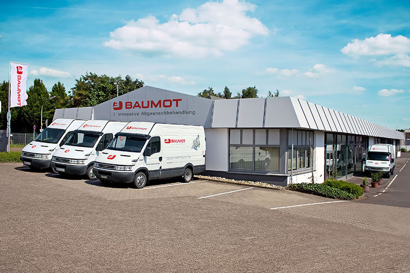 Baumot: Entwicklung erster Abgasnachbehandlungssysteme